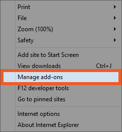 Manage add-ons